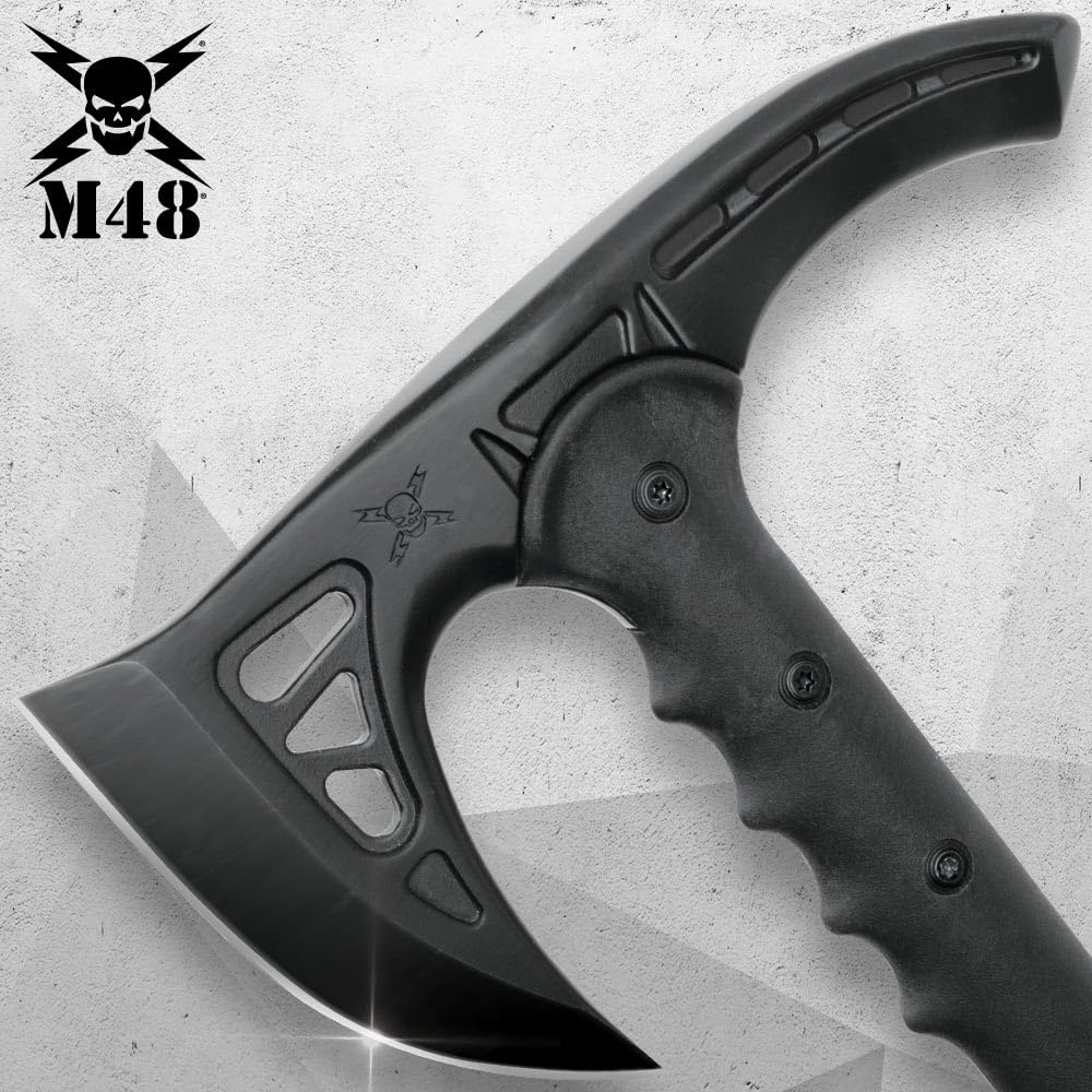 Amazon.com: M48 Kommando Survival Axe Hiking Staff | Cast